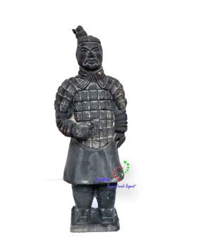 21cm chinesische Terracotta Krieger Fengshui Figure 5 Teilen
